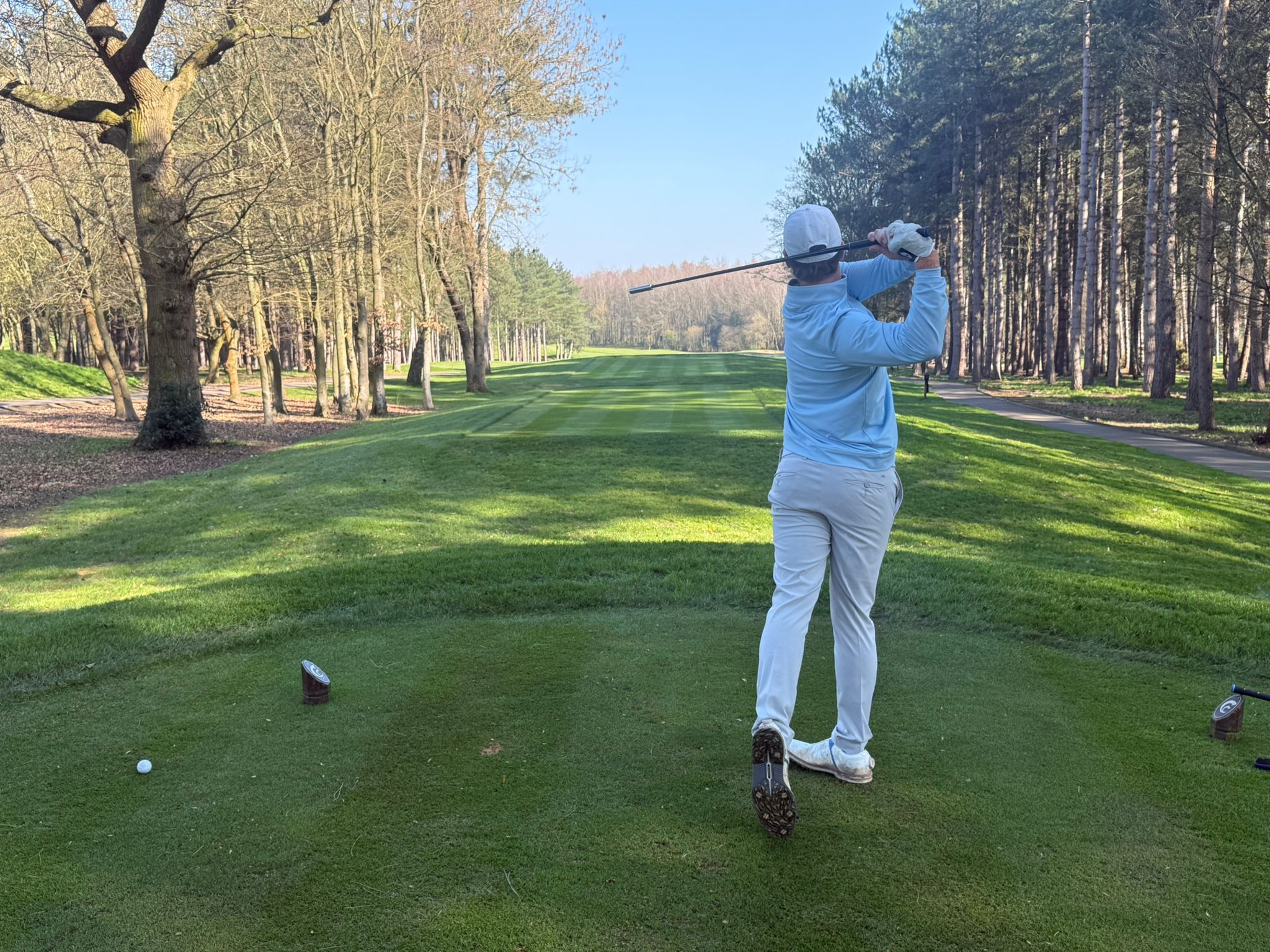 Strikely Golf founders on the course